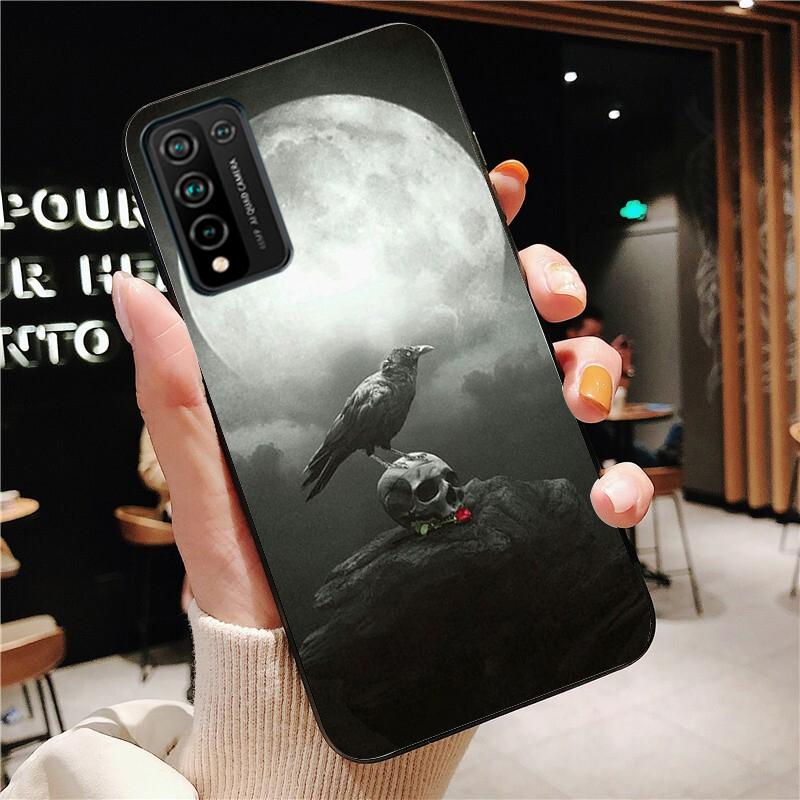Skull Bones Phone Case for Huawei Honor 50 10X Lite 20 7A 7C 8X 9X Pro 9A 8A 8S 9S 10i 20S 20lite 7X 10 Lite