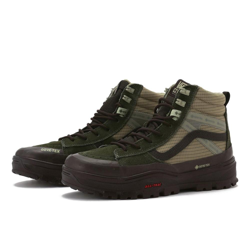 Vans Mte Sk8 Hi Gore Tex Insulated Vn000darf87 D.green D.brown