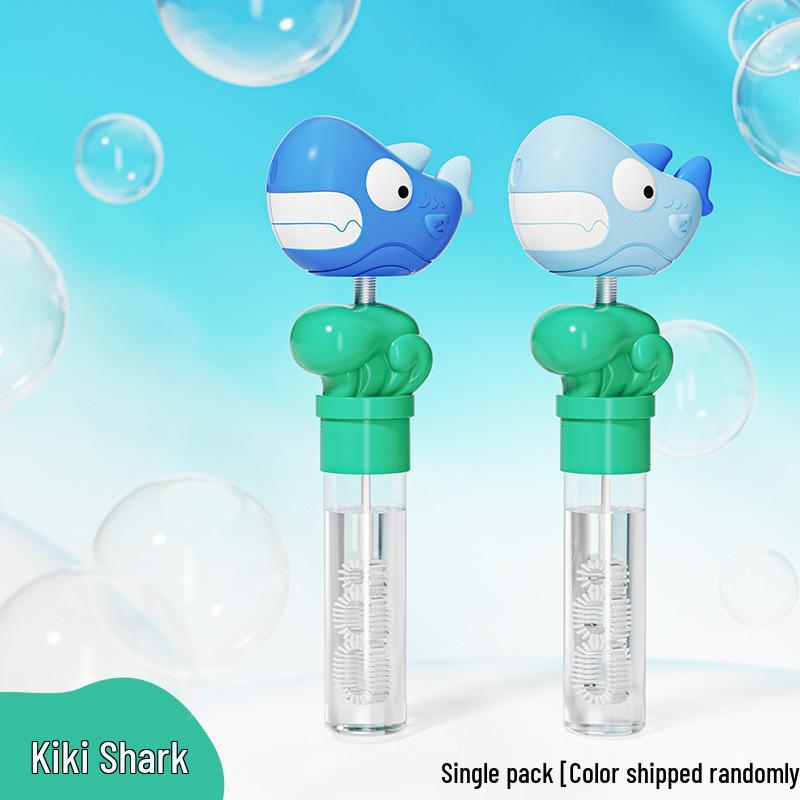 Children's Bubble Wand Toy - Pufferfish, Octopus, Shark Design.