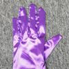 1 Pair Smooth Satin Long Gloves Silky Material Fancy Dress Gloves Wedding Dress Photography Accessories