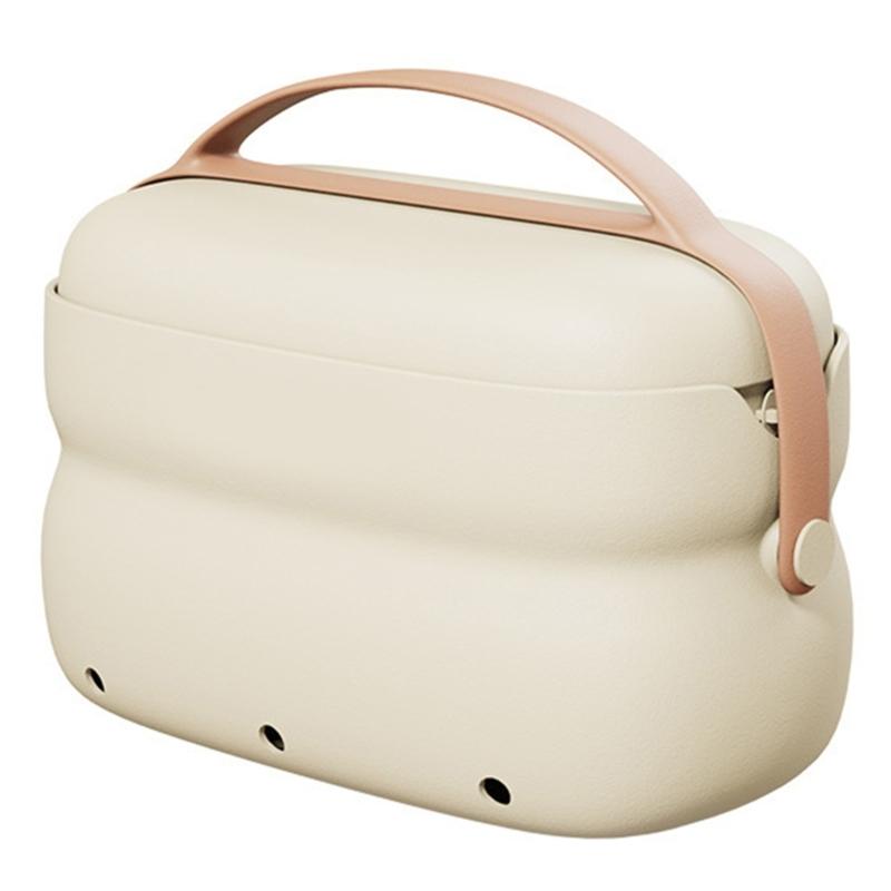 

Легкий дорожный косметический органайзер, сумка для макияжа, разделение сухого и влажного для женщин, которые любят путешествовать и эффективно собирать вещи покинуть белый