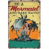 Retro Metal Tin Sign 8x12 inch Office Living Room Wall Decor