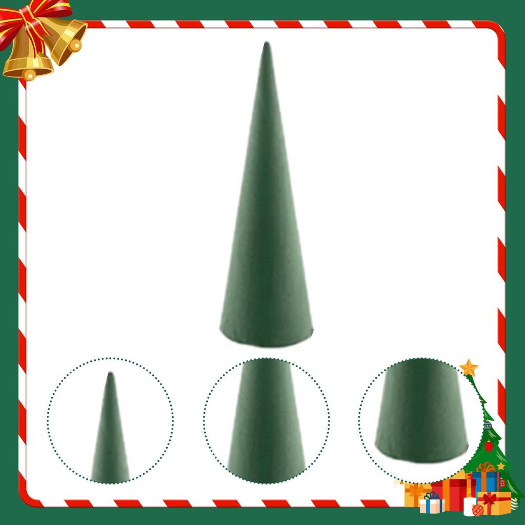 Floral Block Tree Cone Activities Crafting Multipurpose Portable Festival Christmas Decoration DIY Arts Florist Floral Block
