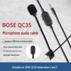 Compatible Detachable Gaming Noise-Cancelling Headphone Cable for BOSE QC35II
