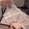 Ladies Summer Pure Sexy Lace Ribbon High Split Cotton Bottom Crotch Low Waist Briefs