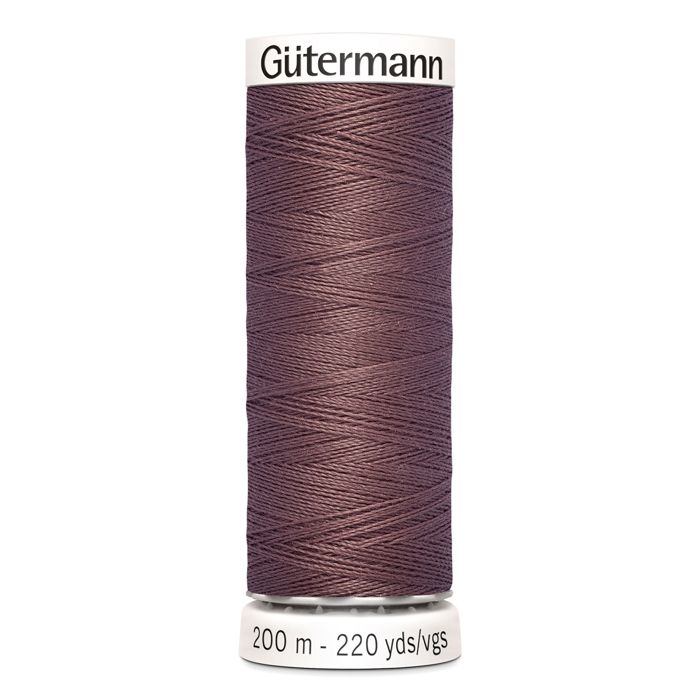 Fil tout textile - GUTERMANN - 200m - Couleur 428 Violet - Matière Textile - Vendu à la pièce