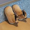 Retro Nubuck Vamp Boots for Kids Girls England Style Winter Shoe for Boys Size Trendy Zipper Suede Children Boots Comfort I08041