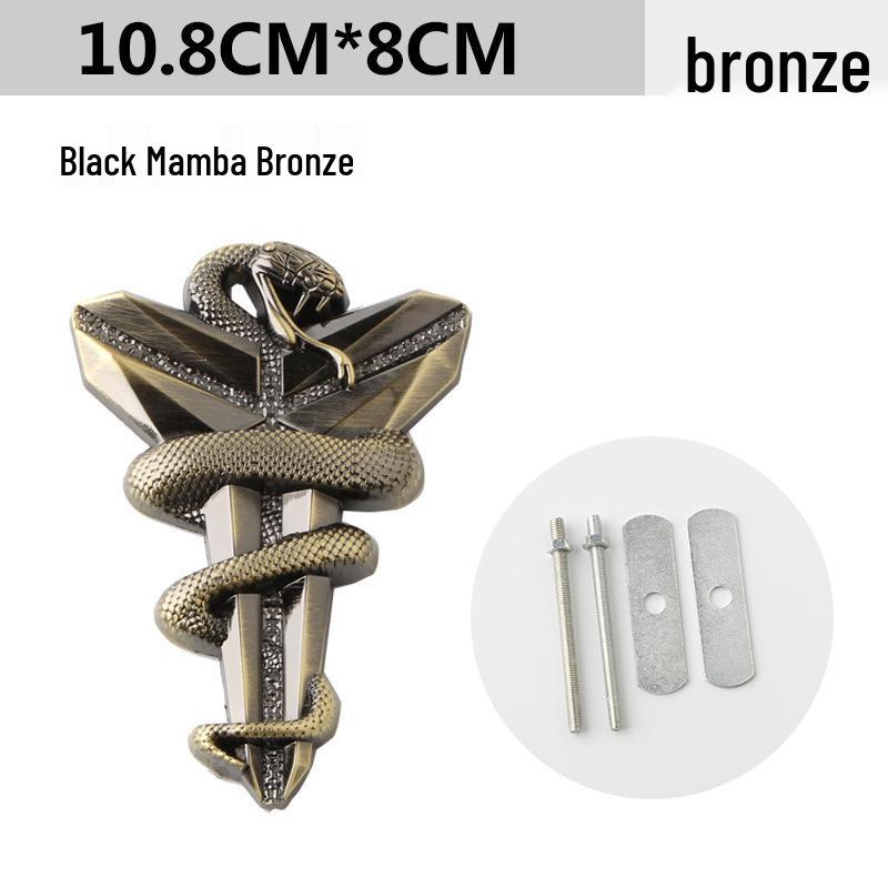 KOBE Spirit 3D Metal Car Emblem and Grille Sticker