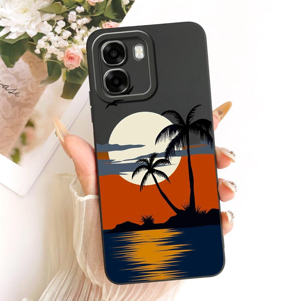 Case For Oppo A6 4G CPH2817 5G CPH2831 PLT120 Casing For Oppo A6 Cover Luxury Fashion Cute Cartoon Funny Painted Silicone Funda