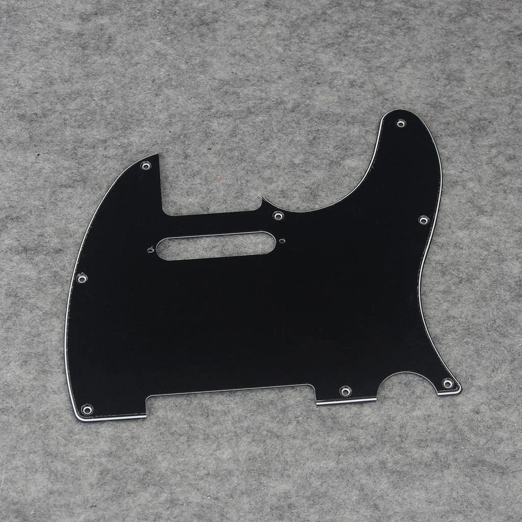 FLEOR 1 ks 8 otvorů TL elektrická kytara Pickguard Kryt proti poškrábání S šrouby pro pickguard