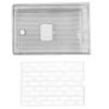 PET Refrigerator Storage Box S/L Fridge Produce Container  For Berry Storage