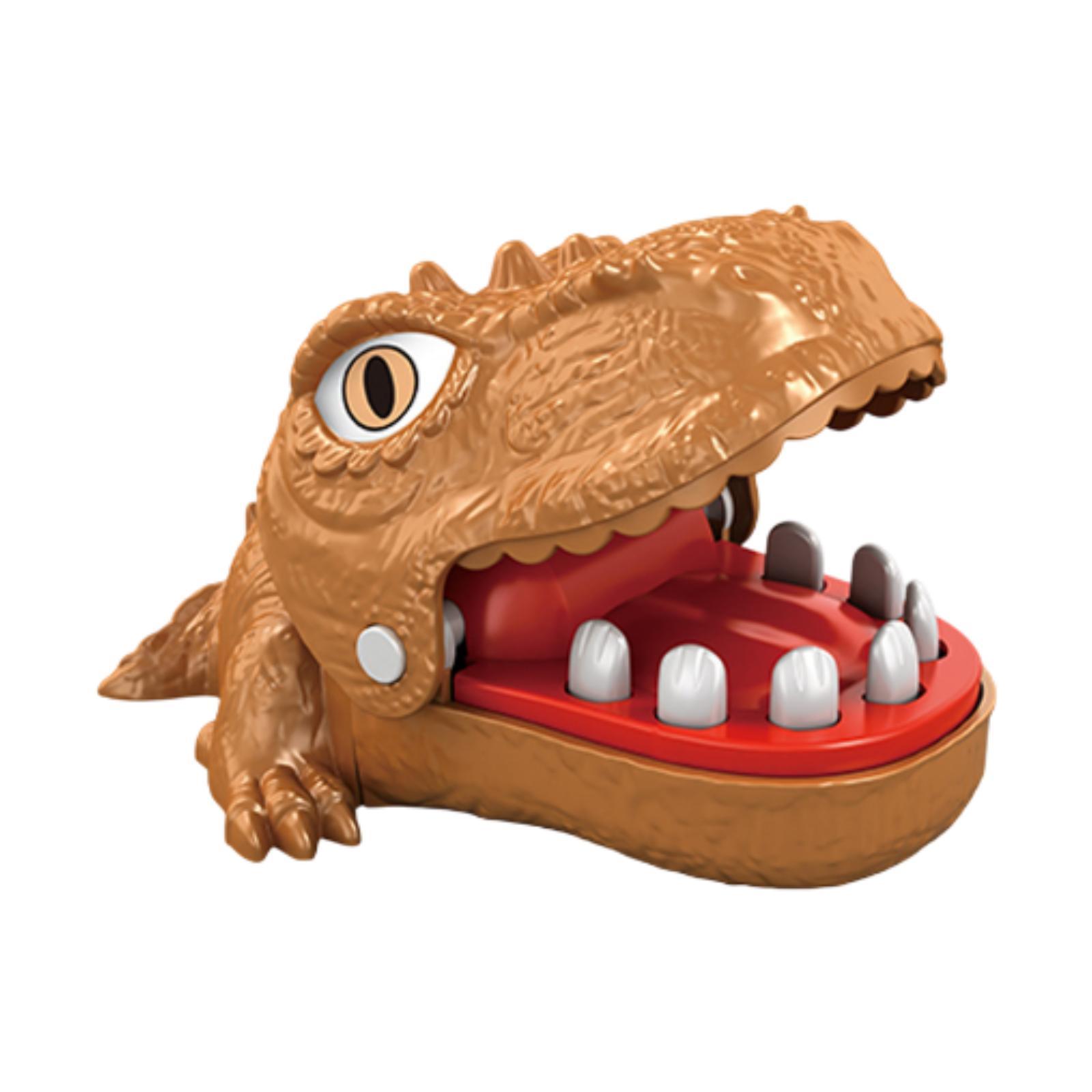 Dinosaur Bite Finger Toy Family Entertainment Game Portable Novelty Tabletop Board Game Interactive Classic Funny for Kids Adult
