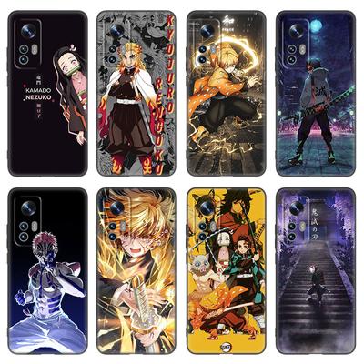 Anime Demon Slayer Phone Case For Xiaomi Mi 10T 11i 11T Note 10 11 Lite NE F1 POCO F3 M3 X3 GT NFC M4 X4 Pro 5G Soft Black Cover