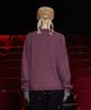 UNALLOYED Tuck Alpaca Knit / Purple Pink