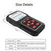 KONNWEI KW818 Car Diagnostic Tools OBD2 Support CAN J1850 Engine Fualt Code Read 12V Battery Tester Enhanced OBD2 Auto Scaner