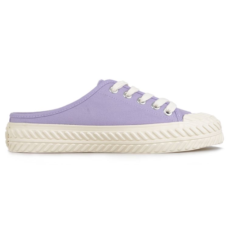 MLB Playball Mule Slip-On Neklouzavé Odolné Nízké Plátěné Boty Unisex Teniska Fialová 32SHS1111-07V