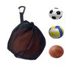 Portable Netball Bag, Multifunctional Storage, Drawstring Design, Backpack Clip Type,