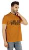 Inkmeso "Dad of Twins" Graphic Tshirt Cotton Jersey Half Sleeve Shirt for