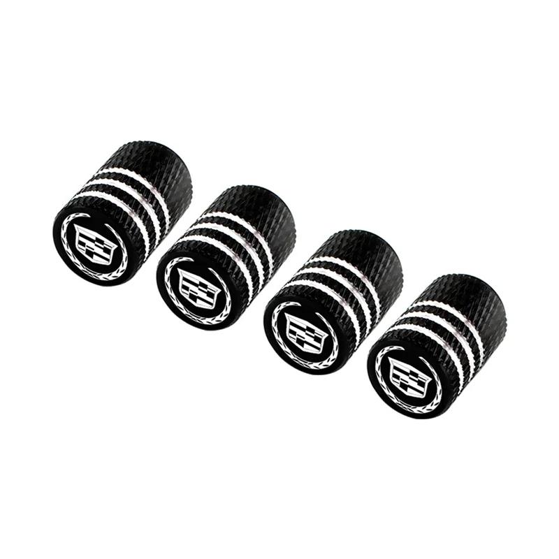 

4pcs Valve Cover for Cadillac Escalade ATS BLS CTS CT4 CT5 CT6 EXT STS SLS SLR SRX XLR New Wheel Tire Valve Caps Decor