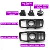 F45 F46 F30 F32 F15 F16 F85 F86 Car Dashboard Headlight Switch Rotary Button Cap Headlamp Cover Panel For BMW X5 X6 2 3 Series
