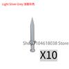Mittelalterliche Soldaten Figur Bausteine Waffen Zubehör Bogen Speer Armbrust Axt Helm Schulterpanzer Stein Geschenk Spielzeug DIY A32