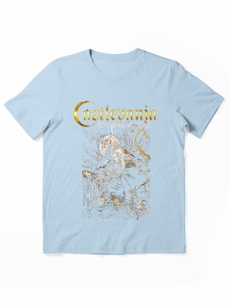 Castlevania US Konami Castlevania Symphony Box Art Essential T-Shirt