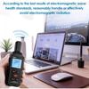 3 in 1 EMF Meter Professional, EMF Reader, Electromagnetic Radiation Detector Portable EMF Meter with Sound Light Alarm Digital LCD EMF Tester