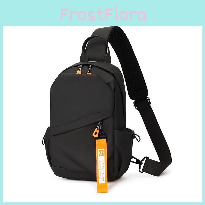 Mens Chest Bag With Waterproof Leather Material For Daily Use And 10in Laptop Storage
