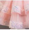 Sequin Fluffy Mesh Princess Dress for Baby Girls - One-Year-Old Banquet/Evening Attire