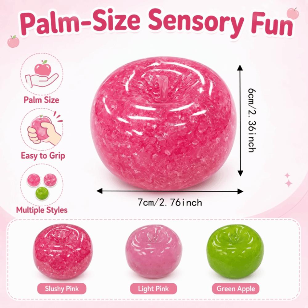 Simulated Fruit Fidget Toy Slow Rebound Sensory Toy Simulated Food Icy Squishy Toy Desk Decor