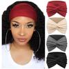 Women's Twisted Wide Headband, Elastic Cross Knotted Hairband for Sports Casual Wear