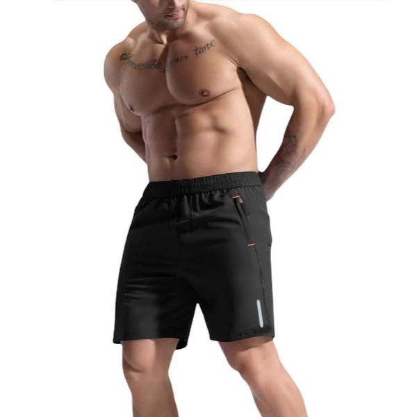 Large Summer Thin Quick Drying Beach Shorts Casual Five Quarter Pants Men's Shorts