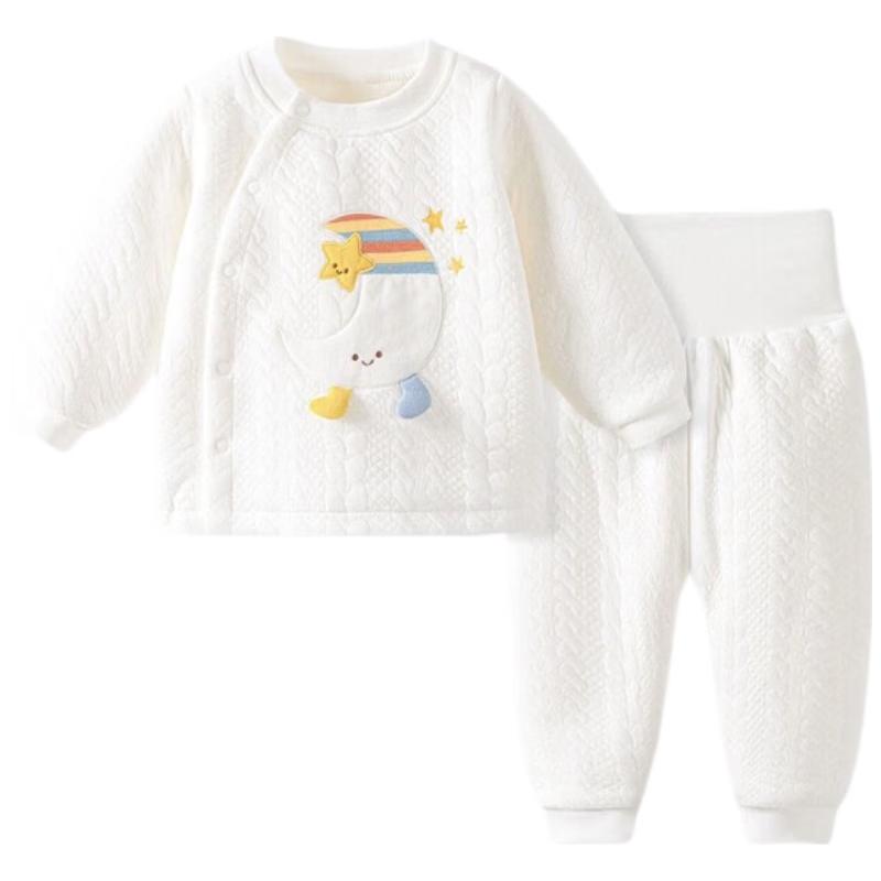 Baby High-Waist Quilted Thermal Set 110