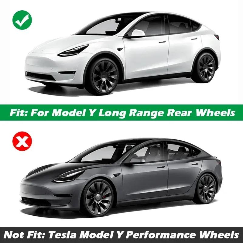 Pro Tesla Model Y 20palcová kola ABS Ochrana ráfku Kryt náboje kola Ochrana Nálepky na kryt náboje Odolné proti poškrábání