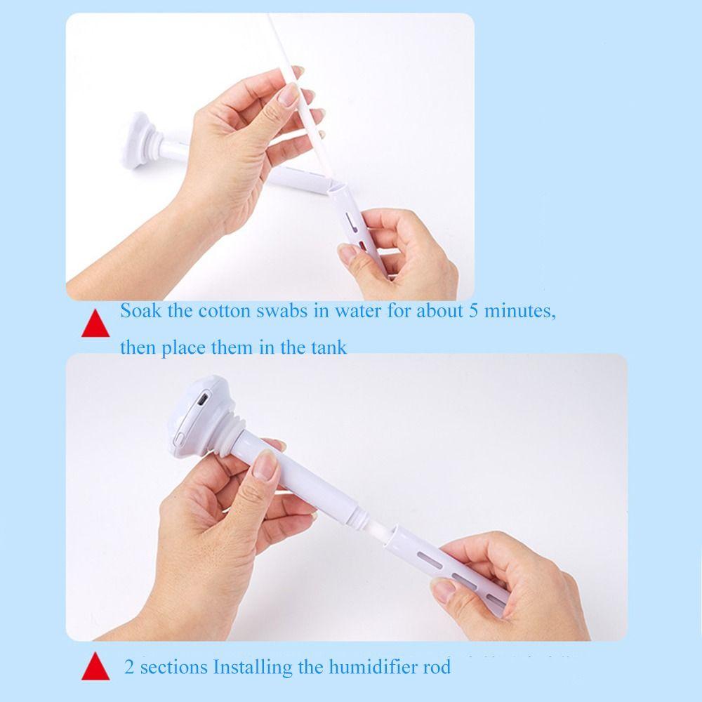 ABS USB Air Humidifier LED Lamp Car Purifier Mini Essential Oil Diffuser Car