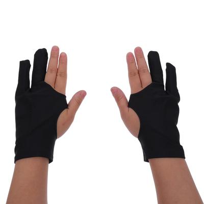 4Pcs Drawing Gloves Two-Finger Artist Glove Anti Smudge Smooth Gliding Graphic Tablet Glove for Pen Display Sketching Graphic