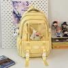 Schultasche Japanisch ins klein frisch Mädchen Rucksack vielseitig Rucksack süß transparent Schmerzbeutel hoher Wert Tasche für Grund- und Sekundarschule