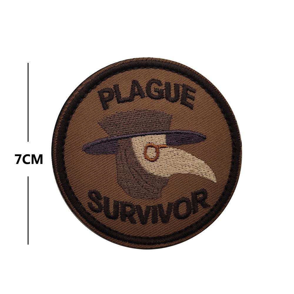 

2021 Anti-Pandemic Hero Badge: Plague Survivor Geek Honor Patch