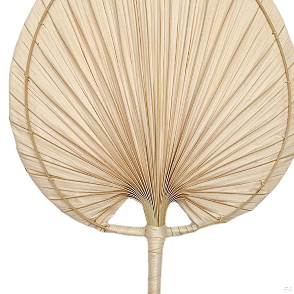 Hand Woven Holding Fan Boho Cooling Supplies Decorative Fans Tropical
