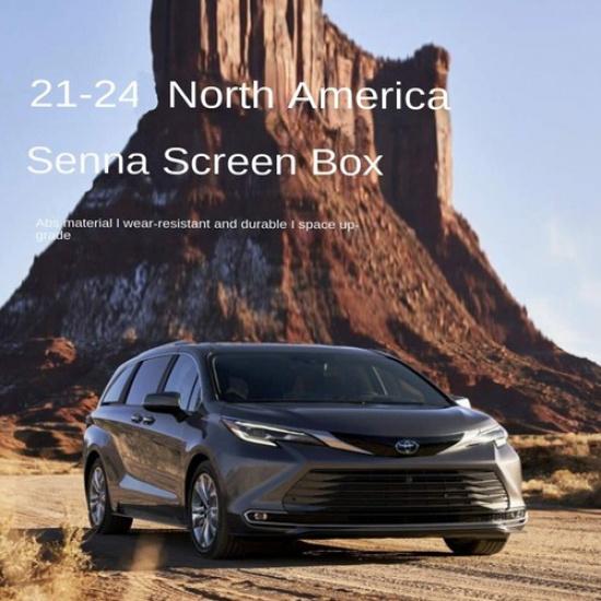 For 21-24 Toyota Sienna Accessory Easy Tall Console Dashboard Organizer Tray