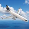 1836 деталей MOC Air 10 Creator Expert Lufthansa Cargo MD 10 Модель Будівельні Блоки Модель Вантажного Літака Технологія Дитячі Шанувальники Іграшки