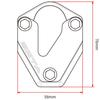 ZETA RACING Side Stand Extender for 250 250 TOURER 300 and VERSYS (F4187) VERSYS-X (2017-2019), VERSYS-X (2020-2023), VERSYS-X (2017-2025), 1000/SE/SE