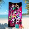 Customizable personalized beach towels Kamen Rider Decade themed designs.Suitable for the beach, yoga, sports;ideal as beach accessories
