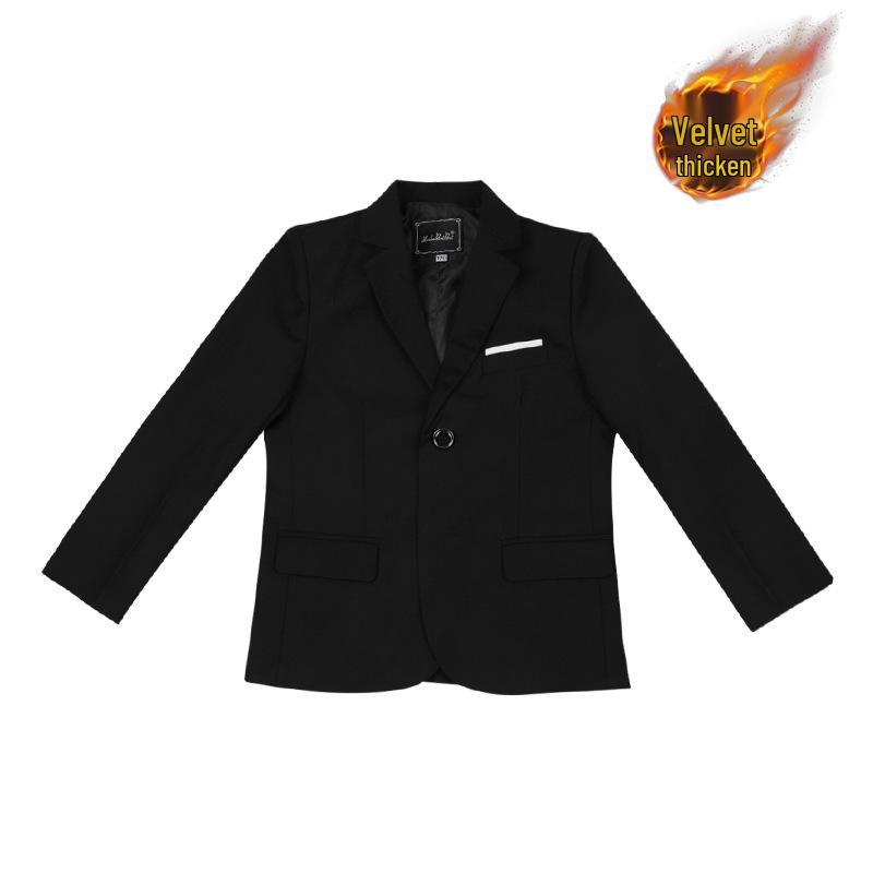 Chłopięcy blezer w kratę plus size - 2023 Dziecięcy garnitur sceniczny