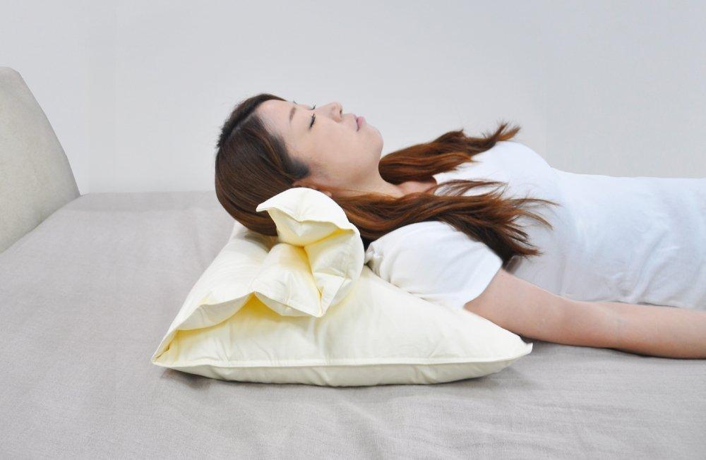 BOMA Folding Pillow with White Pillowcase (OKMWH) for Hotels and Inns