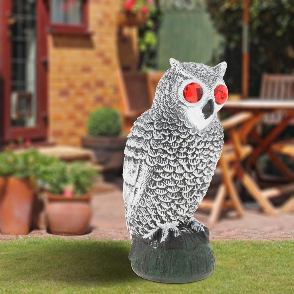 Falsche Eule Lockvogel Jagd Abschreckung Vogel Abwehrer Taube Katze Krähe Abschreckung Repeller Schädlingsbekämpfung für die Jagd