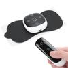 Mini Neck Massager Pain Relieve EMS Cervical Massage Patch Sticker Wireless Massage PadWhite
