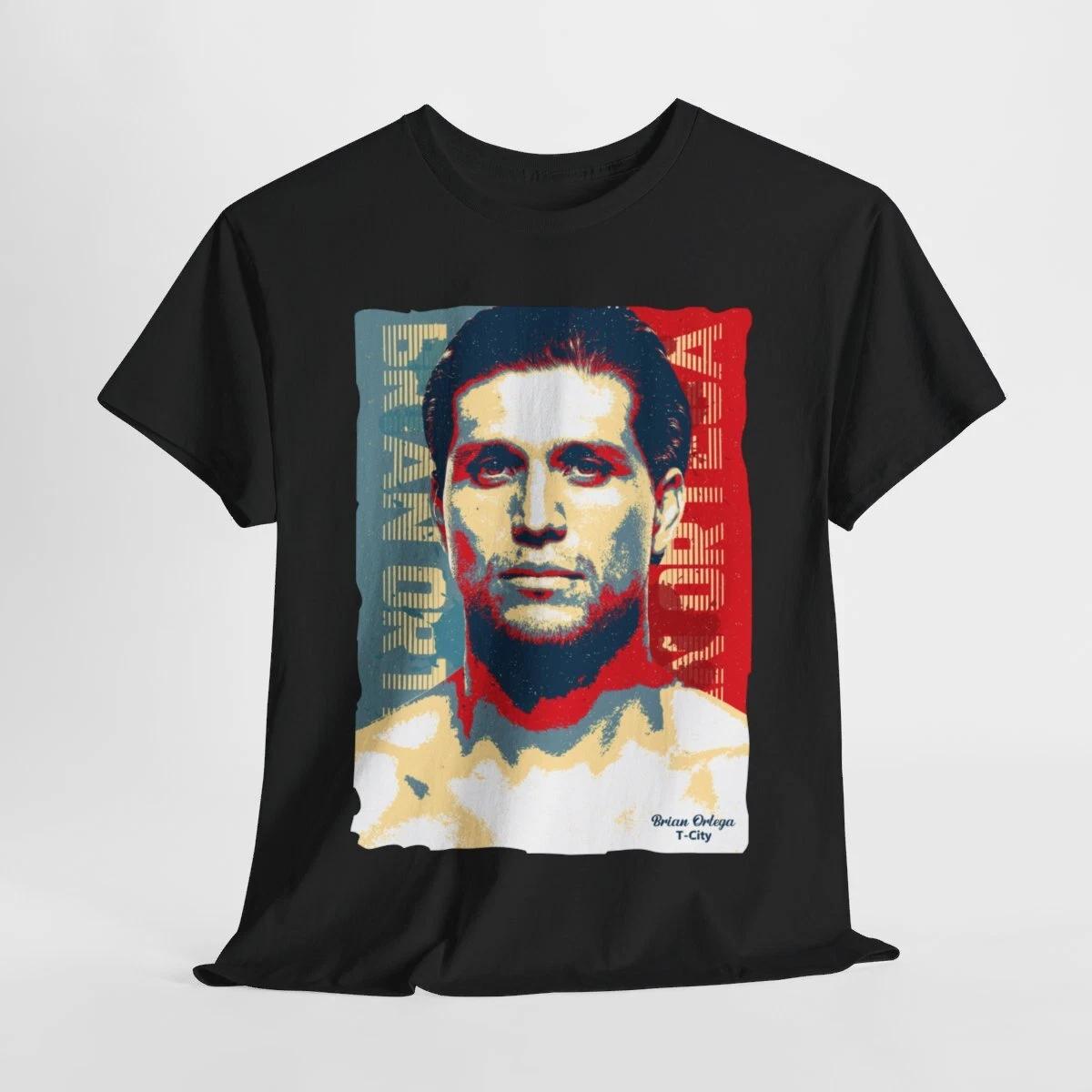 

Brian Ortega T-City Mixed Martial Artist Fighter BJJ MMA Funny Gift T-Shirt 4XL