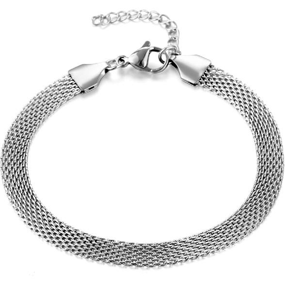 kelistom 925 Sterling Silver Bracelets for Women Teens, Love Heart Charm Chain Bracelet Bangle Fashion Jewelry Gifts