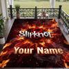 Custom Text Printed Rug Slipknot Non Slip Floor Carpet For Home Room Decor